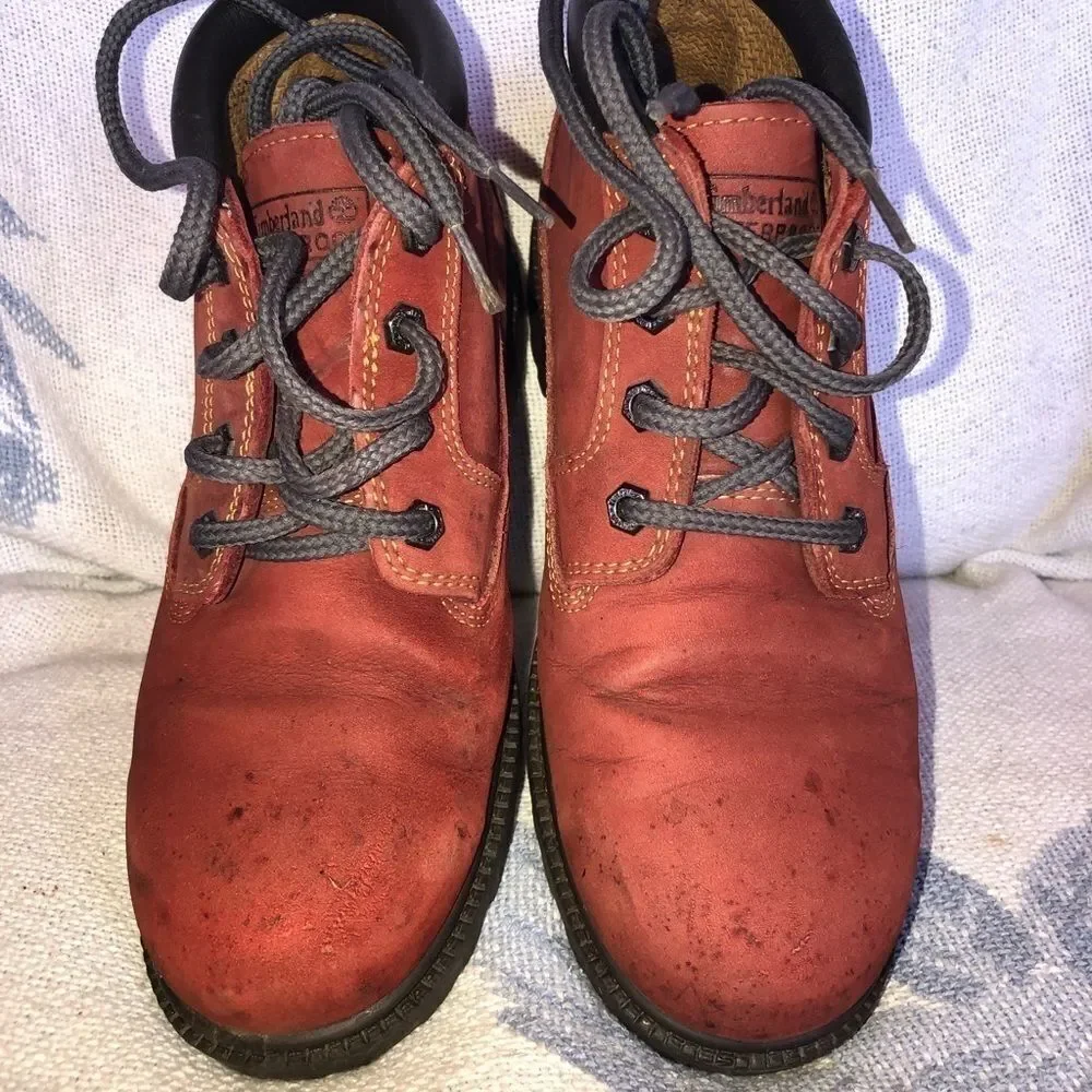 EUC Mens Size 8 1/2M Timberland Waterproof Boots